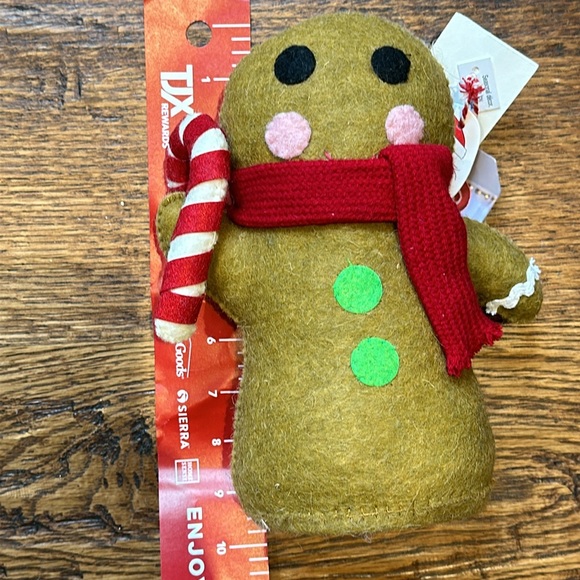 Sincerely Santa Holiday Tree Topper Gingerbread Man - Picture 4 of 4